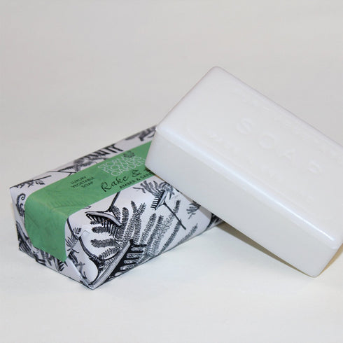 Rake and Lather | Amber and Sandalwood Soap Bar 190g